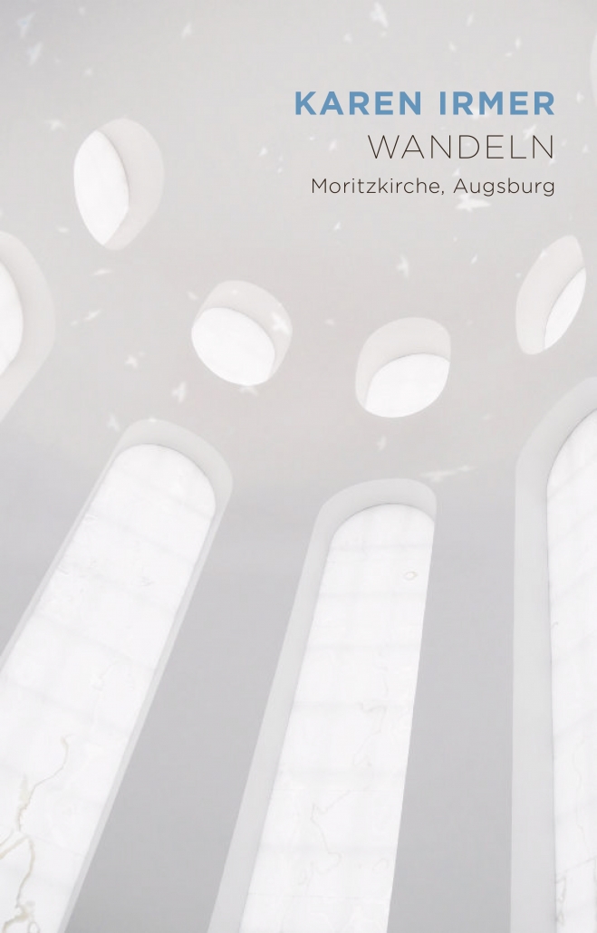 catalog of the multimedia installation Wandeln, Moritzkirche