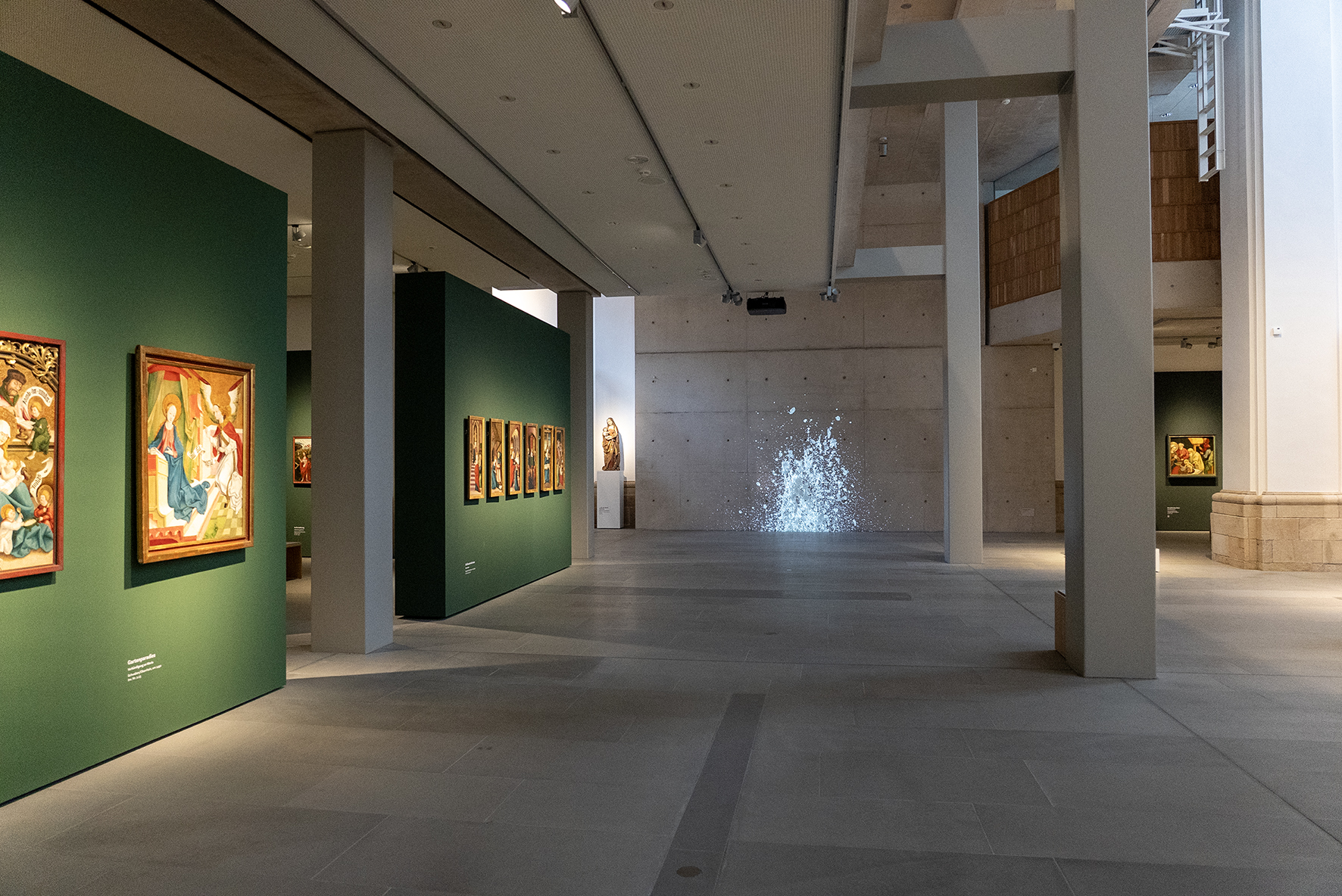 Karen Irmer – Aufgehoben Videoinstallation, Diözesanmuseum Rottenburg